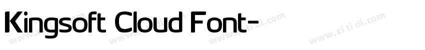 Kingsoft Cloud Font字体转换